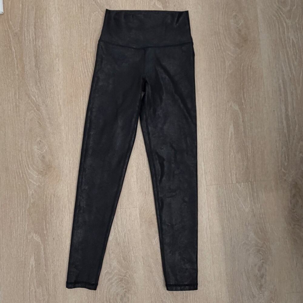 Women’s Offline By Aerie Black Shimmer Leggings Black Size Small S